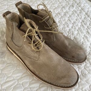 John Varvatos U.S.A. Leather Chukkas Size 8